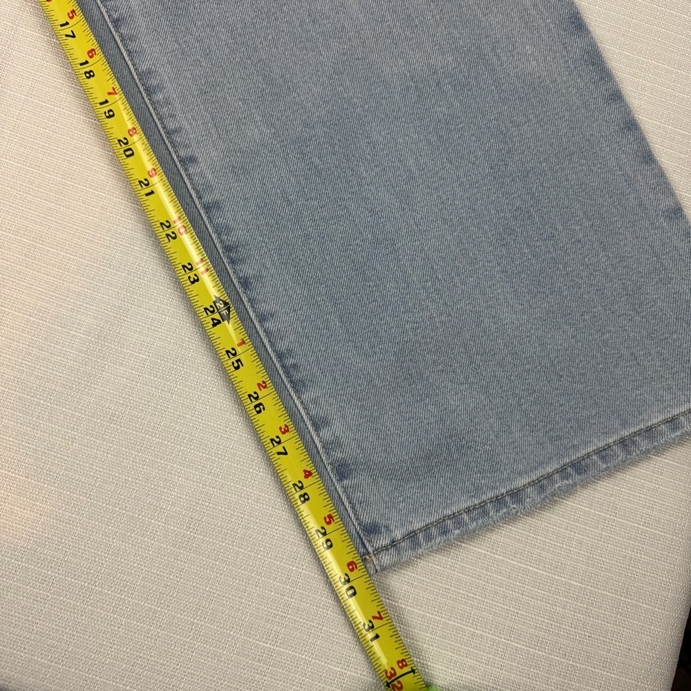 Seven7 Women's High rise Loose Straight Jean Size 18W Light Wash - Picture 8 of 8